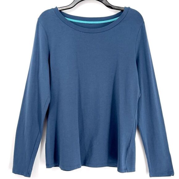 Boden Long Sleeve Scoop Neck Top - Picture 2 of 6